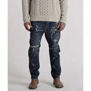Man x One Teaspoon Cowboy Mr Golds Relaxed Tapered Jeans‎ Size 32R